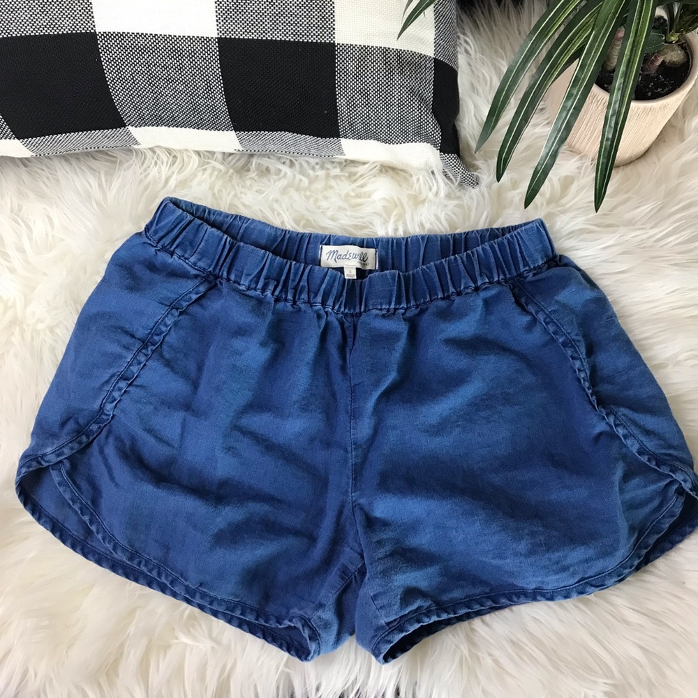 Madewell Chambray shorts